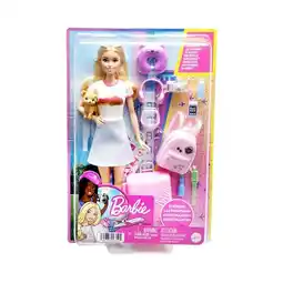 Target Barbie Doll And Accessories Travel Set offer