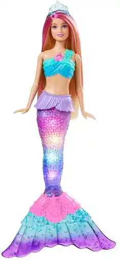 Kmart Barbie Dreamtopia Twinkle Lights Mermaid Doll offer