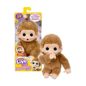 Target Little Live Pets My Baby Monkey Minis - Assorted offer