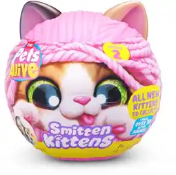 Kmart 5 Piece ZURU Pets Alive Smitten Kittens Series 2 - Assorted offer