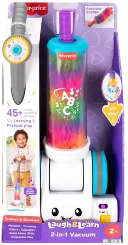 Kmart Fisher-Price Laugh and Learn 2-in-1 Vacuum offer