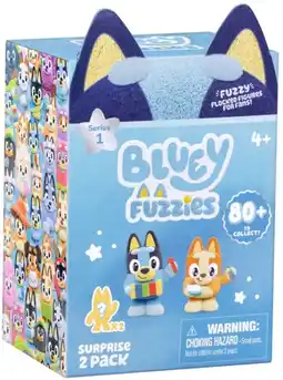 Kmart 2 Pack Bluey Fuzzies Surprise - Assorted offer
