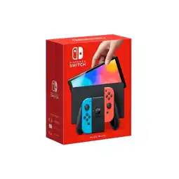 Target Nintendo Switch Console OLED Model - Neon offer