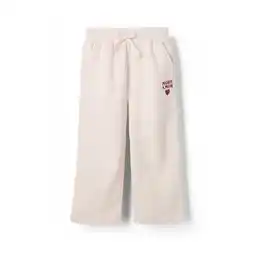 Target Australian Cotton Blend Fashion Cord Wide Leg Trackpants - Cream offer