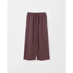 Target Sandwash Scuba Wide Leg Trackpants - Burgundy offer