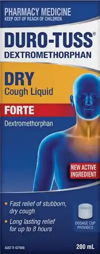 Pharmacist Advice Duro-Tuss Dry Cough Liquid Forte offer