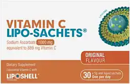 Pharmacist Advice Lipo-Sachets Vitamin C Oral Liquid Sachets offer