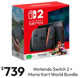 Target Nintendo Switch 2 + Mario Kart World Bundle offer