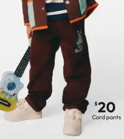 Target Cord pants offer