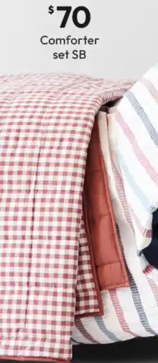 Target Comforter set SB offer