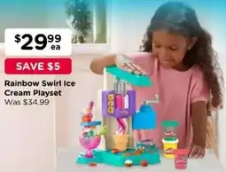 Toyworld Rainbow Swirl Ice Cream Playset offer