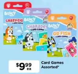 Toyworld Card Games offer