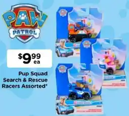 Toyworld Pup Squad Search & Rescue Racers offer