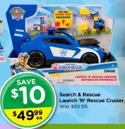 Toyworld Search & Rescue Launch 'N' Rescue Cruiser offer