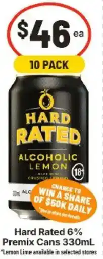 IGA Hard Rated 6% Premix Cans offer