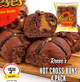 IGA Hot cross buns offer