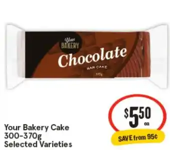 IGA Your Bakery Cake offer
