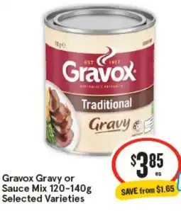 IGA Gravox Gravy or Sauce Mix offer