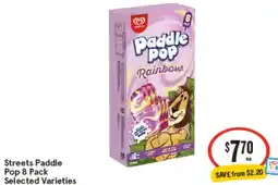 IGA Streets Paddle Pop offer