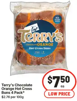 IGA Terrys Chocolate Orange Hot Cross Buns offer