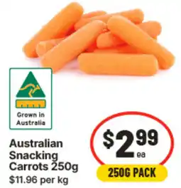 IGA Australian Snacking Carrots offer