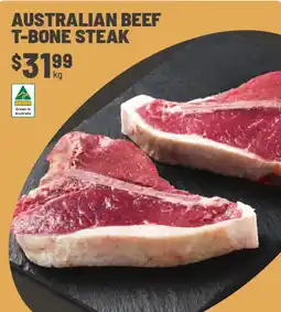 IGA Australian beef t bone steak offer