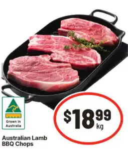 IGA Australian lamb bbq chops offer