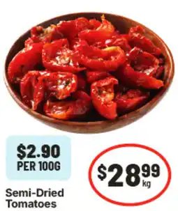IGA Semi Dried Tomatoes offer