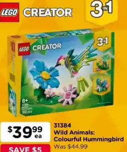 Toyworld Wild Animals Colourful Hummingbird offer