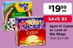 Toyworld Spot It! Catan or Lord of the Rings offer