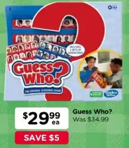 Toyworld Guess Who? offer