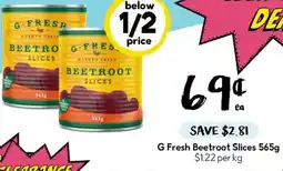 Drakes G Fresh Beetroot Slices offer