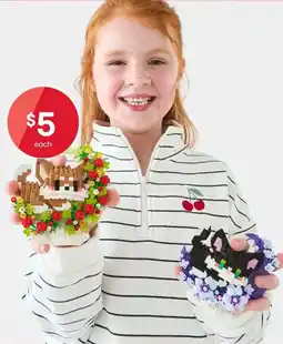 Kmart Mini Blocks Flower Series offer