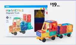 Kmart Magnetic truck set offer