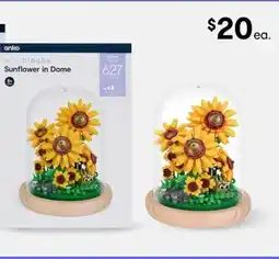 Kmart Sunflower in dome offer