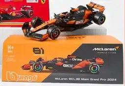 Kmart Bburago 1:24 Scale McLaren Die-Cast Formula 1 Vehicle offer
