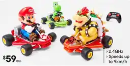 Kmart 2.4GHz Mario Kart Bowser RC Car offer