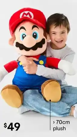 Kmart Nintendo Super Mario Plush Toy offer
