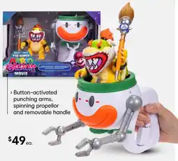 Kmart Nintendo x Illumination The Super Mario Galaxy Movie Bowser Jr. with Clown Car offer