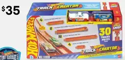 Kmart Hot Wheels Track Creator 2-Car Deluxe Track Pack offer