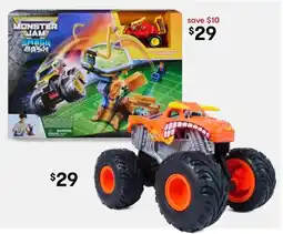 Kmart Monster Jam Smash & Bash Crash Course Playset offer