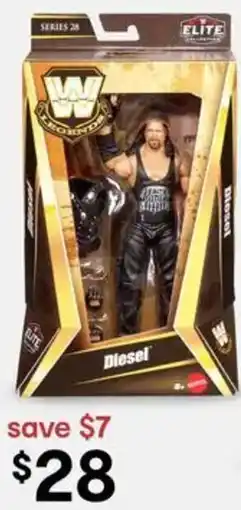 Kmart WWE Elite Collection Legends Series 28 Figure offer