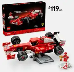 Kmart LEGO Icons Ferrari F2004 & Michael Schumacher offer