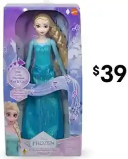 Kmart Disney Frozen Singing Elsa Doll offer