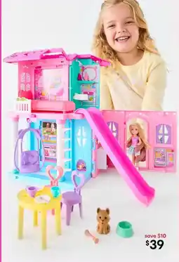 Kmart Barbie Family & Friends Chelsea Pop-Up Doll House offer