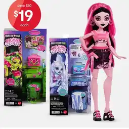 Kmart Monster High Self-Scare Secrets Venus McFlytrap Fashion Doll and Accessories Set offer
