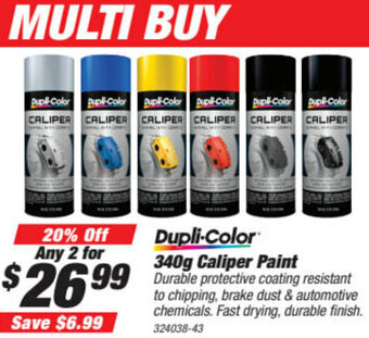 SuperCheap Auto 340g Caliper Paint offer