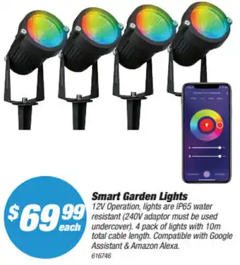 SuperCheap Auto Smart Garden Lights offer