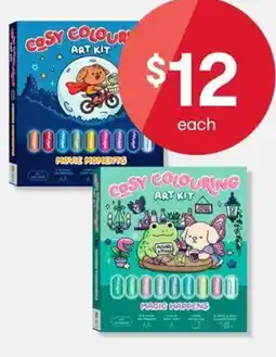 Kmart Cosy colouring offer