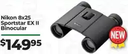 Teds Cameras Nikon 8x25 Sportstar EX II Binocular offer